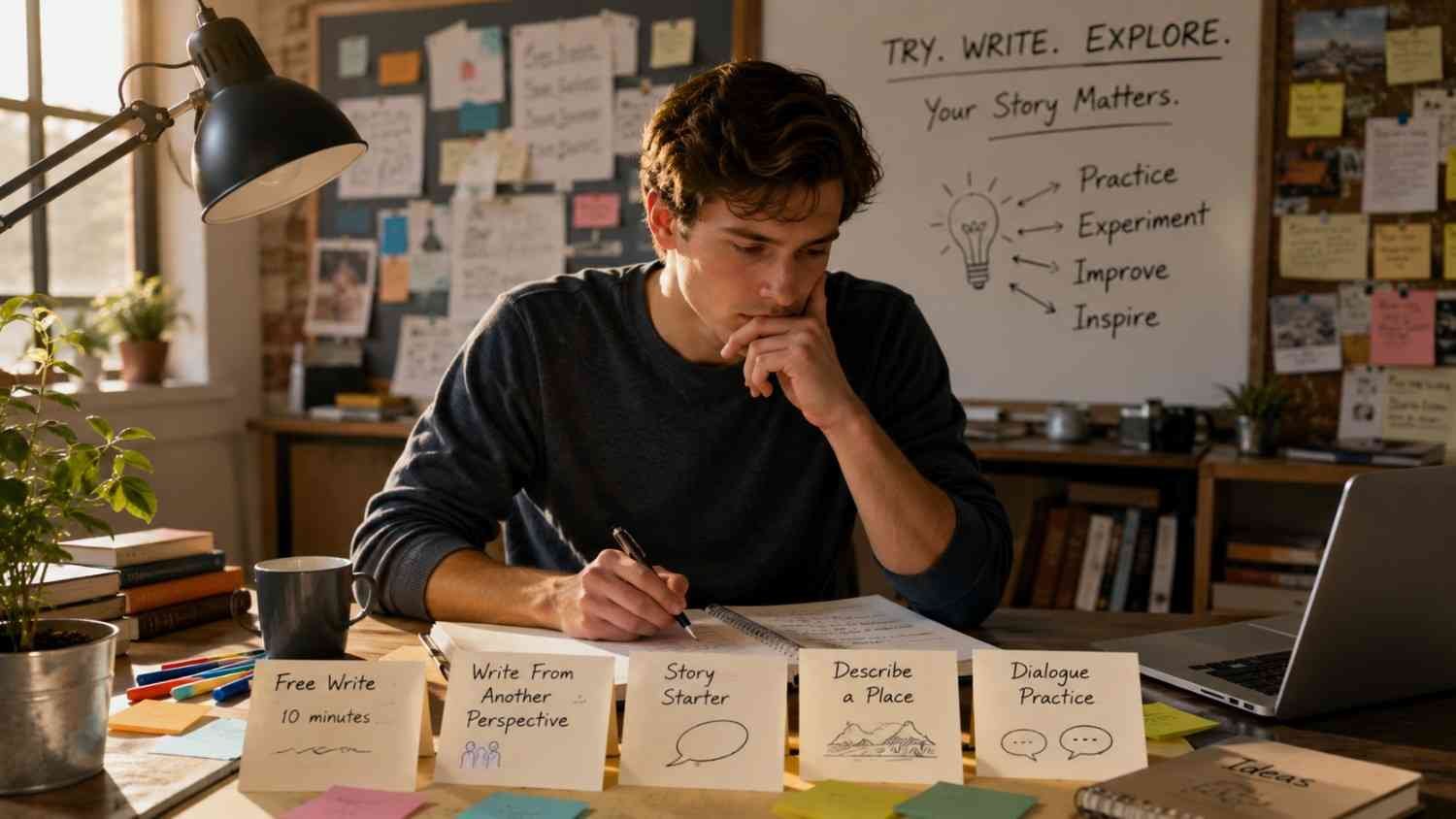 Experiment With Different Writing Exercises