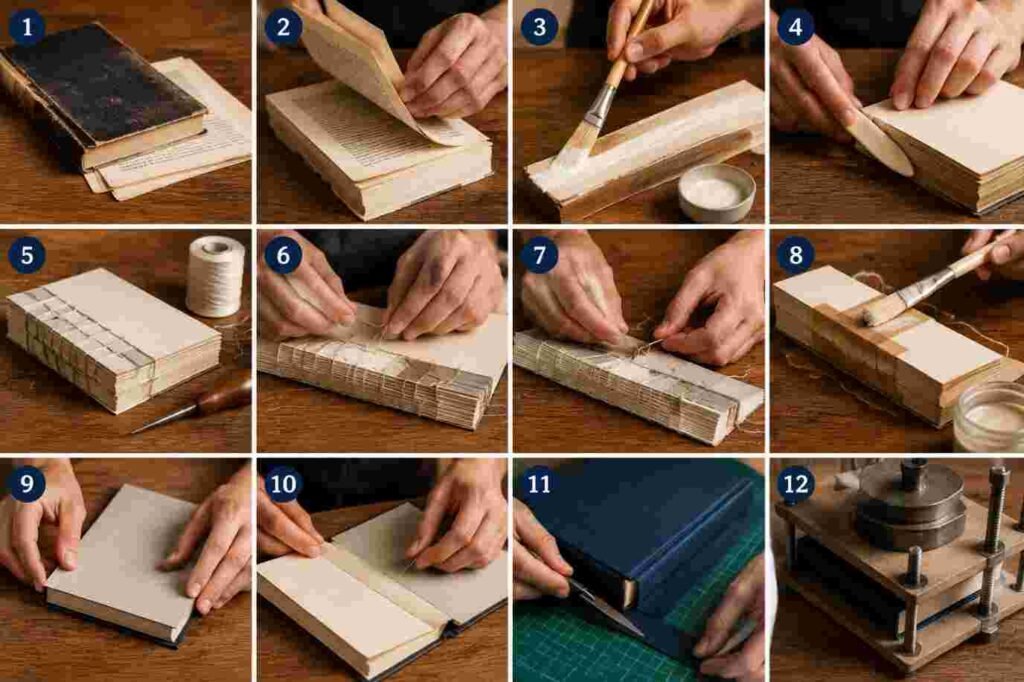 How to Rebind a Book: The Full Step-by-Step Process