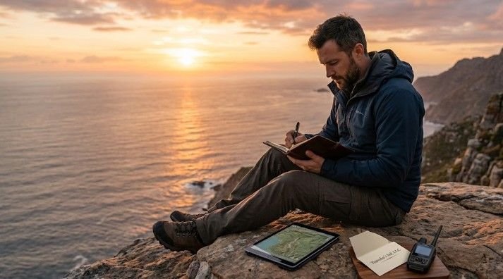Navigating Real-World Risks for Travel Authors