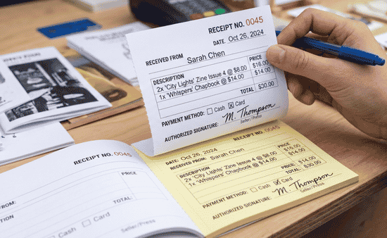 How to Fill Out a Receipt Book Step-by-Step