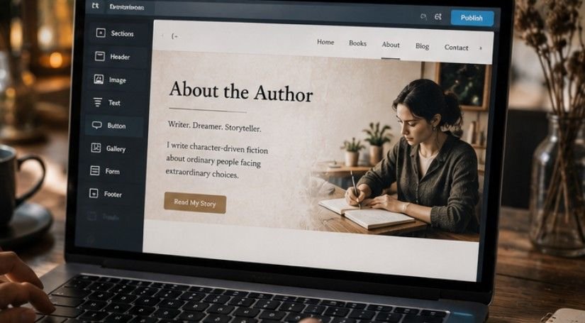 How to Set Up an Author Website That Actually Helps Sell Books