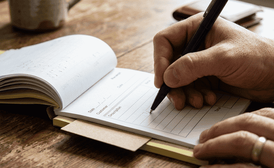 How to Use a Receipt Book Across an Entire Event Season