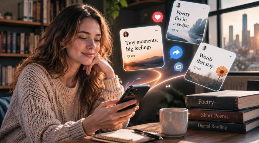 Social Sharing Has Changed Poetry Discovery
