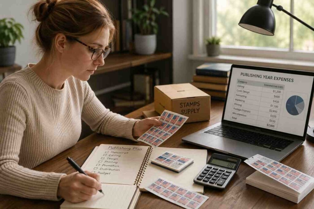 The Real Cost of Stamps Over a Publishing Year